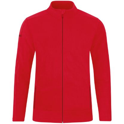 Afbeeldingen van Fleecevest rood/wijnrood