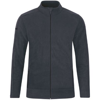 Afbeeldingen van Fleecevest antraciet/zwart