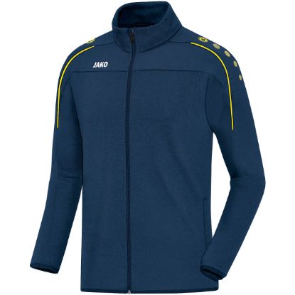 Afbeeldingen van Trainingsvest Classico nachtblauw/citroen
