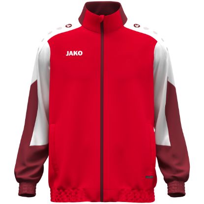 Afbeeldingen van Geweven jas Dynamic rood/wit/donkerrood