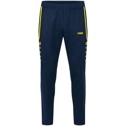 Afbeeldingen van Trainingsbroek Allround marine/fluogeel