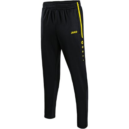 Afbeeldingen van Trainingsbroek Active zwart/fluogeel