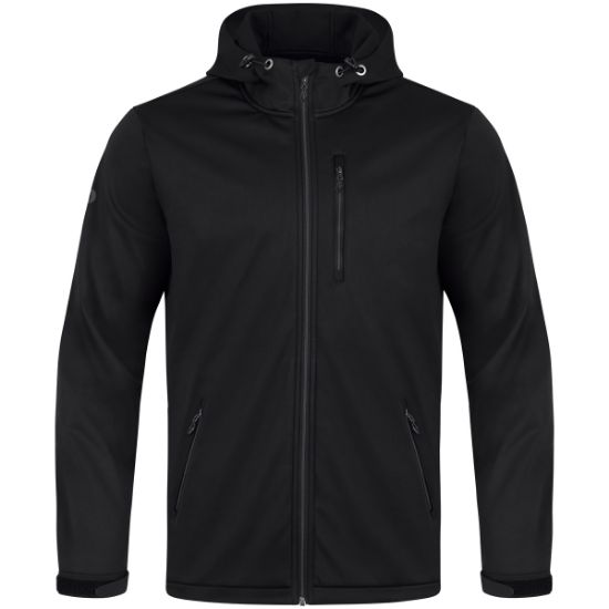 Afbeeldingen van Softshelljas Premium zwart